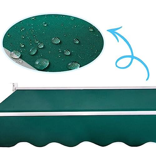 Toile de remplacement pour auvent vert forêt 13x8ft imperméable et robuste