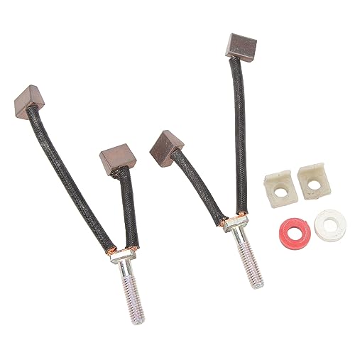 Image of Motor Replacement Brushes, Reduce Friction Increase Speed Efficient Winching ATV Motor Carbon Brush Kit Strong Power Output for 2000 To 5000lb Winch