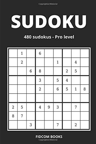 SUDOKU: 480 sudokus - Pro level