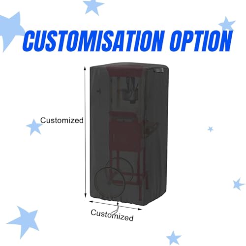 Image of Popcorn Machine Cover, Waterproof 420D Dustproof Cart