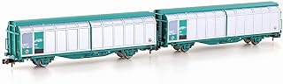 81222093-2er Set Schiebewandwagen Hbbillns SNCF, Ep.V-VI, ex FS - Spurweite N