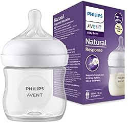 Philips Avent Natural Response Babyflasche – Babyflasche, 125 ml, für Neugeborene ab 0 Monaten, BPA-frei (Mode