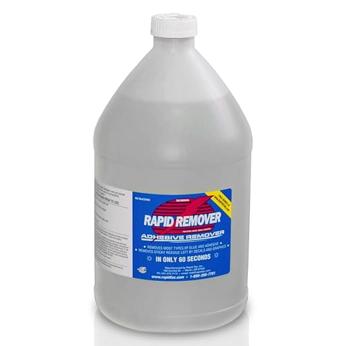 Rapid Tac Rapid Remover Adhesive Remover 128 oz (1 Gallon...