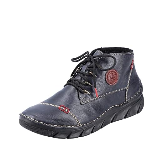 Rieker Damen 55002 Stiefelette, Ozean Wine 14, 40 EU