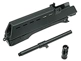  Begadi Softair / Airsoft G36 Frontset mit Outerbarrel, Flashhider & Bipod