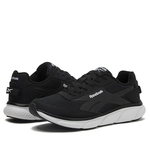 Reebok Swiftstrike Running Mens Shoes, Athletic Workout Training Sneakers, Gym Shoes Men, Black/Black/White, 16 - image 6