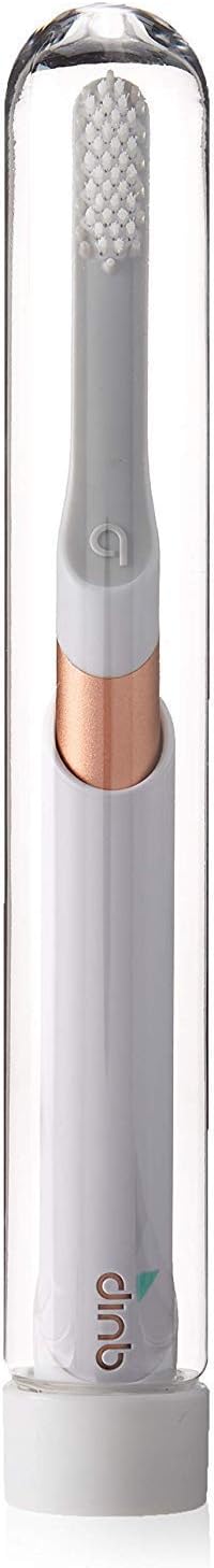 Quip Metal Electric Toothbrush Set - Electric Brush and Travel Cover Mount (Copper Metal)