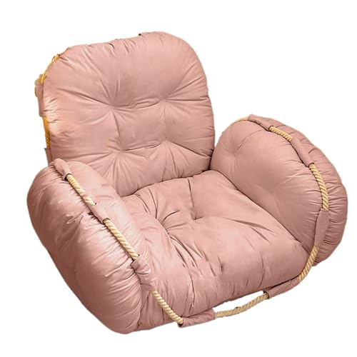 SNOWNYLL Lazy Sofa Human Dog Bed Foldable Lazy Couch Bed with Adjustable Backrest and Handrest High-Density Foam Filled
