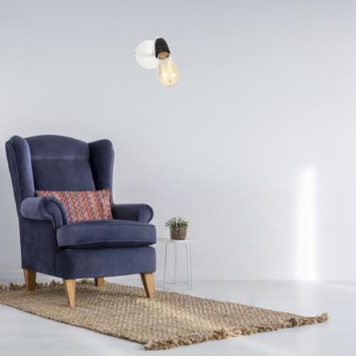 Lámpara de Pared LED Loft de Cerámica para Decoración de Interiores y Sala de Estar 5