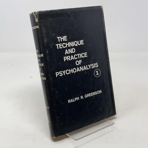 The Technique and Practice of Psychoanalysis, V... B000BWQ89E Book Cover
