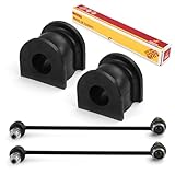 Metrix Premium Chassis Parts - 4 PC L/R Front Sway Bar Stabilizer End Link & Front...