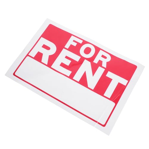 Homoyoyo Calcomanía De Alquiler Letrero De Alquiler Para Pegatina De Pegatina De Letrero De Para Casa Calcomanía De Para Pared