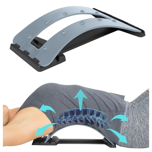 Vive Back Stretcher - Back Cracker Device - 4 Posture Corrector Cracker Board for Neck, Upper Lower Lumbar Pain Relief, Herniated Disc, Spinal Stenosis - Orthopedic Low Spine Straightener Extension
