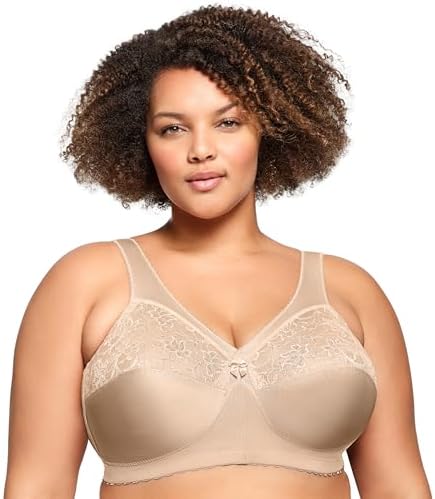 Glamorise Women's Plus Size Magic Lift Full-Figure Support Bra #1000, Blush, 40 B — view 8
