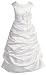 KID Collection Girls Sophisticated Satin Flower Dress