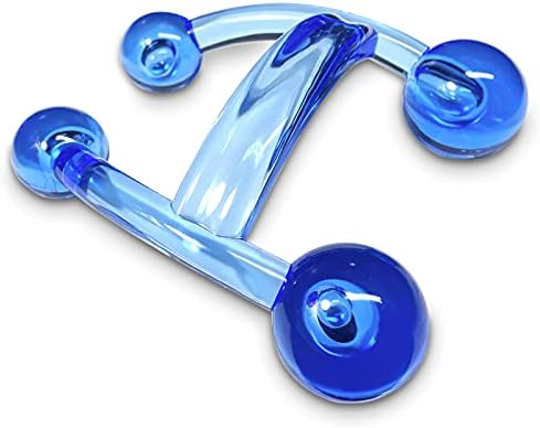 ResultSport Handy Double Massage Tool: Massager for deep muslce and Trigger Point Release. Used for Neck, Back, and Foot.