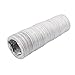 X-DREE Manguera de aluminio de 11 cm de diámetro canalización ventilación de tubo flexible 10 m de longitud con abrazaderas(Manguera de aluminio de 11 cm de diámetro canalización ventilación de tubo f