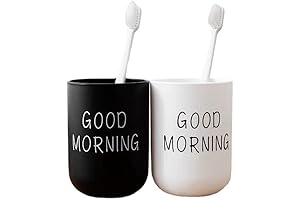Simple Toothbrush Holder Set for 2