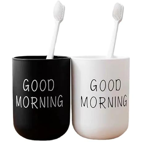 Simple Toothbrush Holder Set for 2