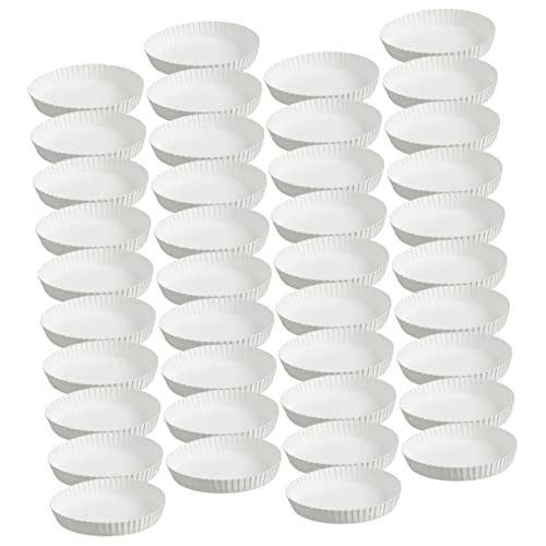 Generic 150Pcs Stackable Paper Drinking Cup Covers Lids for Beverages Durable Paper Material for Parties and Events