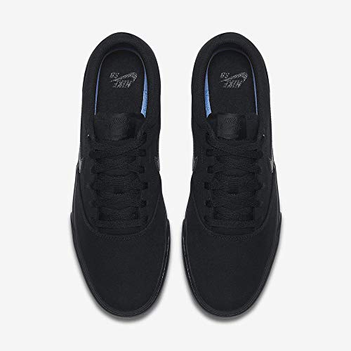 Nike Sb Check Solarsoft Canvas, Black / Black-Black, 10 #TOP7