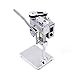 Mini Drill Press Compact Drill, Precision Benchtop Drilling Machine, Elecric Portable Table Driller, Variable Speed Table Workbench for DIY Wood, Metal, Plastic, Jewelry Making Crafts Tool