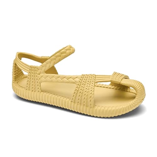 Unisex Grass Resistant Women Shoes,Summer Lightweight Beach Comfortable Slip On Sandals