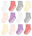Dicry Chaussettes Antidérapantes Coton Sport Bébé Fille Garçons Nourrisson Tout-petit Enfants Non-glissement