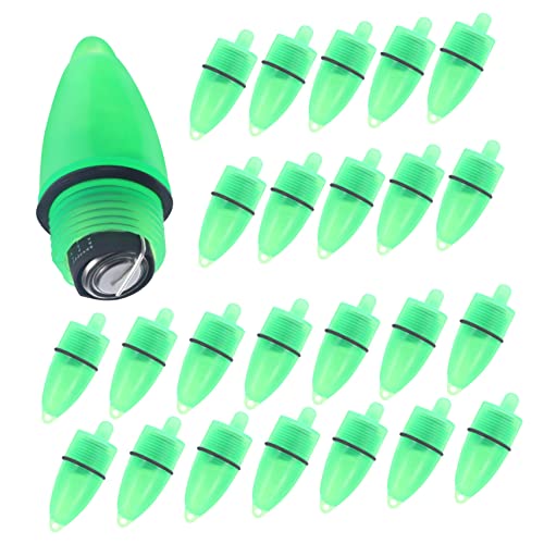 OSOLADY 25Pcs LED Fishing Lights Multipurpose Night for Outdoor Activities and Fishing Alarm Lamps for Enhanced Night Fishing Experience