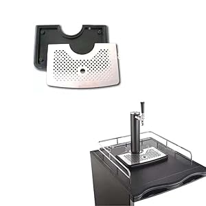 Slsko Abtropfschale mit Edelstahlgitter