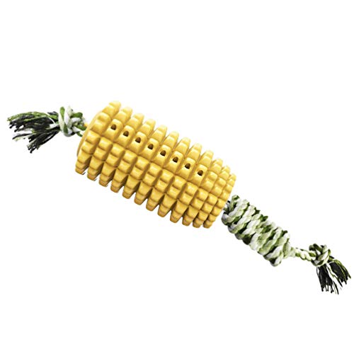 POPETPOP bastão molar para cachorro com contas de massagem brinquedo para mastigar animais de estima