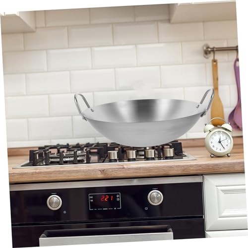 Wok de acero inoxidable MAGICLULU de 34 cm miniatura 7