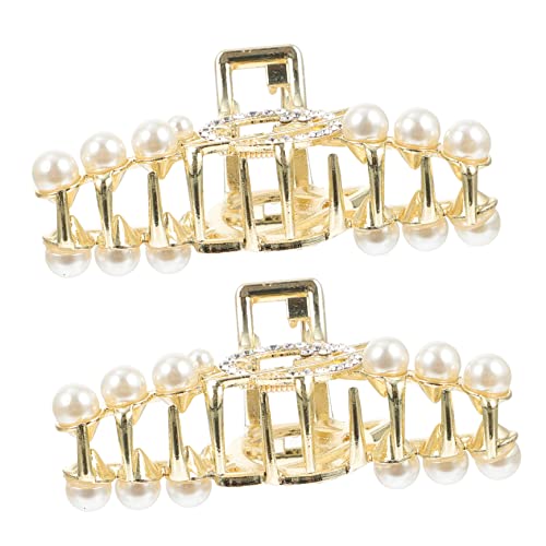 Healeved 2Piezas Pinzas Rhinestone De Clips Para Accesorios Vintage Para Mujeres y Niñas