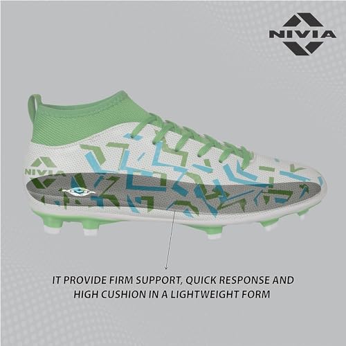 Image of Nivia Pro Encounter 10.0 Football Stud for Men /Comfortable and Lightweight /Sports Shoe