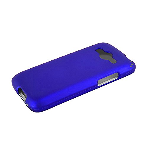 Hesgi Galaxy Avant Case [Dark Blue] Slim Grip Rubberized Hard Plastic Case For Samsung Galaxy Avant (2014) #TOP4