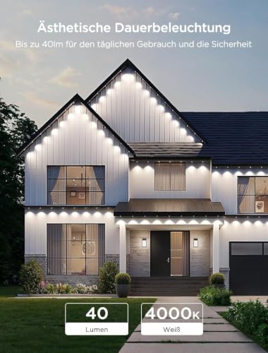 Govee Permanent Outdoor Lights 2, 30m RGBIC mit 72 LED Lichtern 40lm, IP67 – Ansicht 4