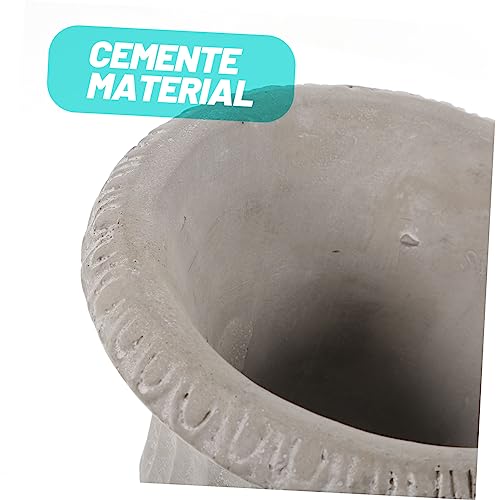 Vase en ciment pour plantes vertes et boutures de maison - 7