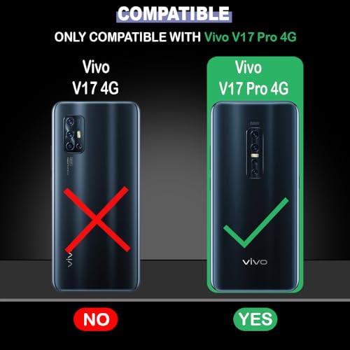 Image of Ring Pattern Print Design Premium 2D Printed Metal Back Case Cover for Vivo V17 Pro 4G
