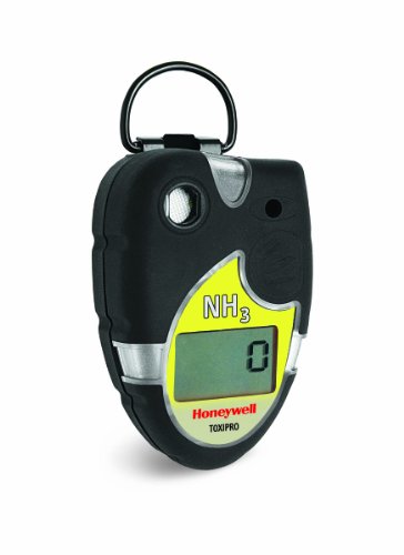 Honeywell Analytics 54-45-21VD ToxiPro Polycarbonate Ammonia (NH3) Single-Gas Detector, 0-100 ppm Measuring Range
