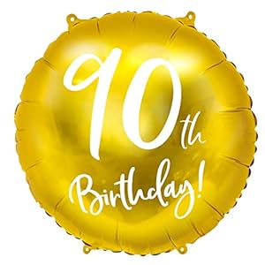 Luftballon 90. Geburtstag Ballon 90 Gold Folienballon Nummer 90 Geburtstag Luftballon 90 Deko 90. Geburtstag Frauen…