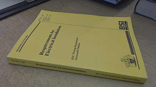 BS 7671 Wiring Regulations