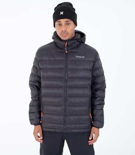 Veste Cayuga Puffer Hurley pour homme : blouson doudoune chaud