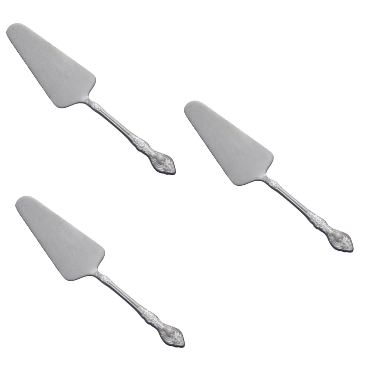 Spatule à gâteau acier inoxydable MAGICLULU lot de 3 pour service de pizza et pâtisserie