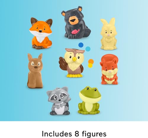Fisher-Price HWB29 Little People Toddler Toy Forest Friends Carry Case Playset thumb #3