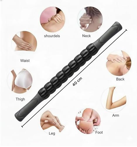 Image of Bodylastics Foam Roller & Muscle Roller Stick for Pre & Post Workout Sessions, Deep Tissue Massage, Relief from Muscle Pain