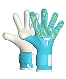 T1TAN Rebel 2.0 Sky Blue Junior - Soccer Gloves Kids - Goalie Gloves for Goalkeeper Football - Kids & Youth - Size 6