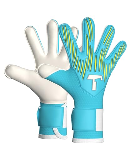 T1TAN Rebel 2.0 Sky Blue gants gardien enfants football