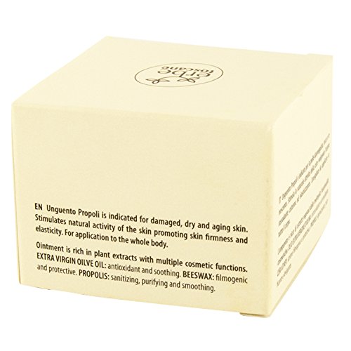 Unguento BIO Propoli – Ottimo per Viso, Collo e Décolleté – Puro Concentrato di Natura – Prodotto a mano in Toscana (15 ML)