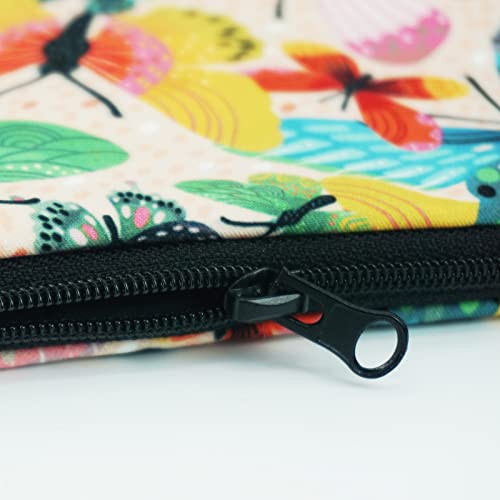 Cosmetic Bags for Women Small Colorful Butterfly Makeup Bag for Purse Travel Toiletry Bag Accessories Organizer Zipper Pouch Gift Idea4