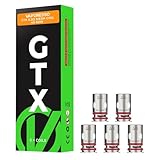 Bobine GTX compatible avec les kits GEN PT80 S, GEN PT60, GTX GO 80, GTX GO 40, SWAG PX80, Armour G, Armour GS, LUXE PM40, LUXE XR MAX, LUXE XR, LUXE X PRO, LUXE X2, LUXE XR MAX 2 et GTX ONE